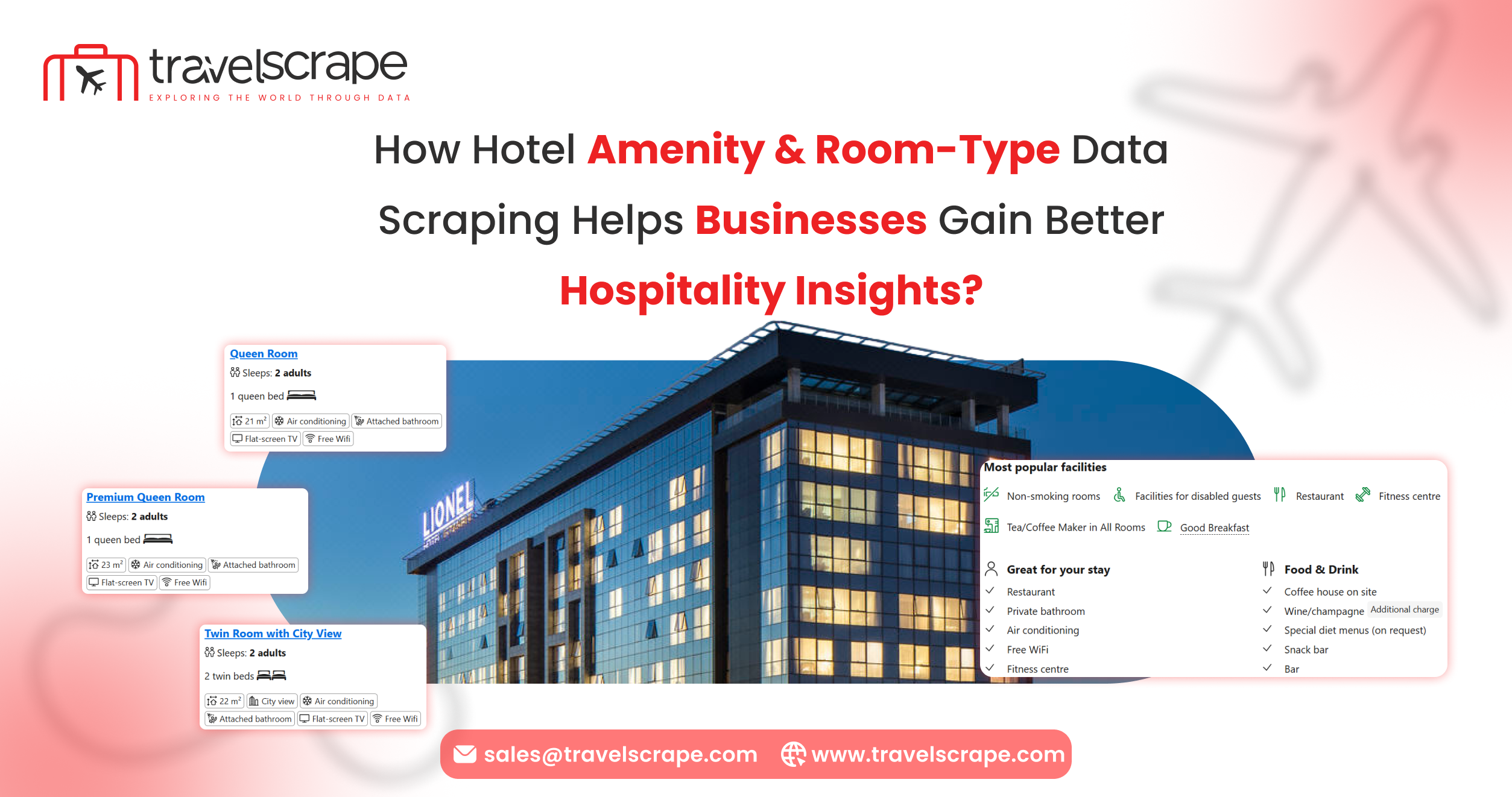 Hotel Amenity & Room-Type Data Scraping